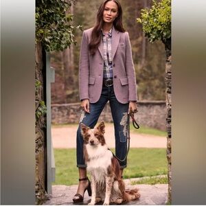 Ralph Lauren Wool Blend Blazer Coat Jacket Size L